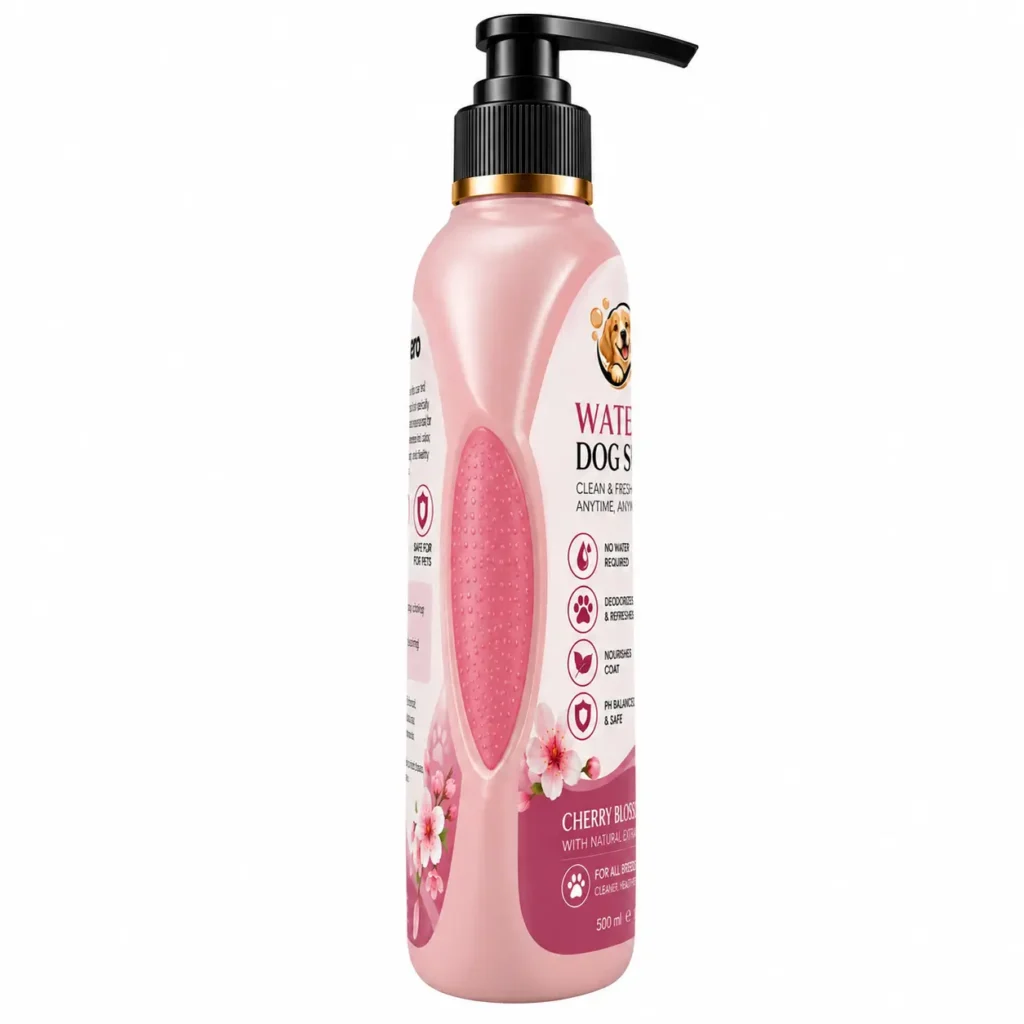 avnero waterless dog shampoo cherry blossom 500 ml for all breeds3